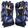 Rebellion Navy Ice Hockey Gloves Cool Max Liner-2
