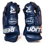 Rebellion Navy Ice Hockey Gloves Cool Max Liner-0
