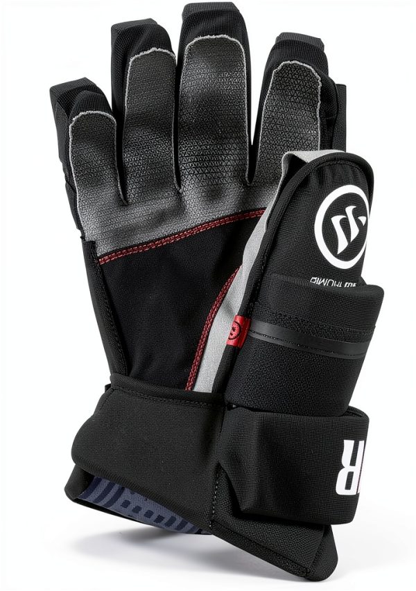Warrior Ice Hockey Players Gloves Black 11 zoll-1