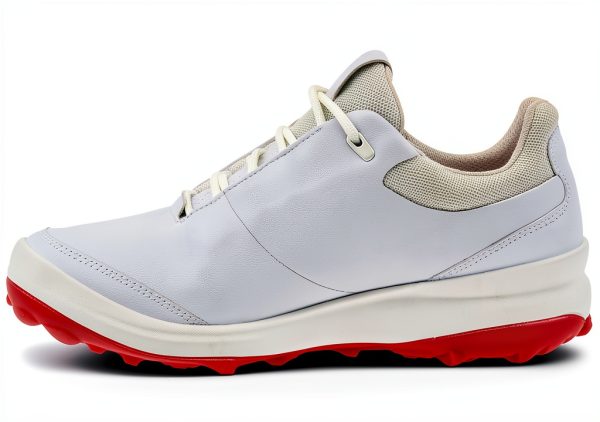 ECCO Women's Golf Shoes White Hibiscus YAK Leather-4