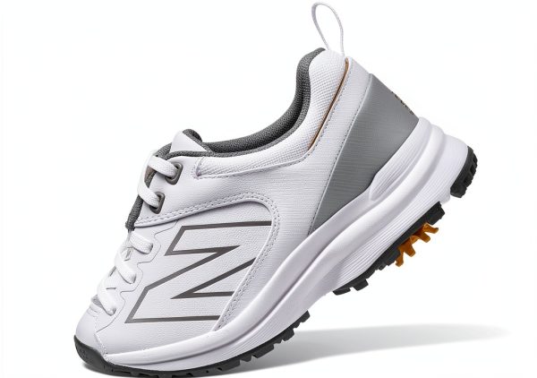 New Balance Women's Golf Shoes White Grey-5