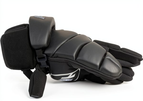 HAGAN Hockey Gloves Lightweight Faux Leather-2