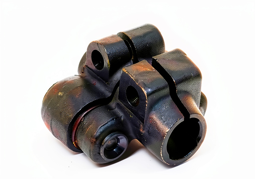 Installing URO Parts power steering flex coupler under the vehicle hood