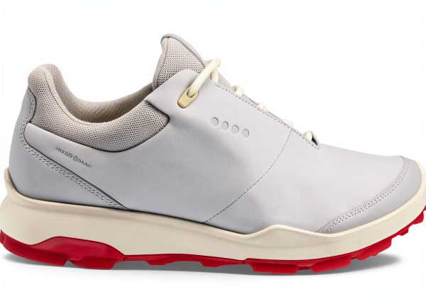 ECCO Women's Golf Shoes White Hibiscus YAK Leather-3