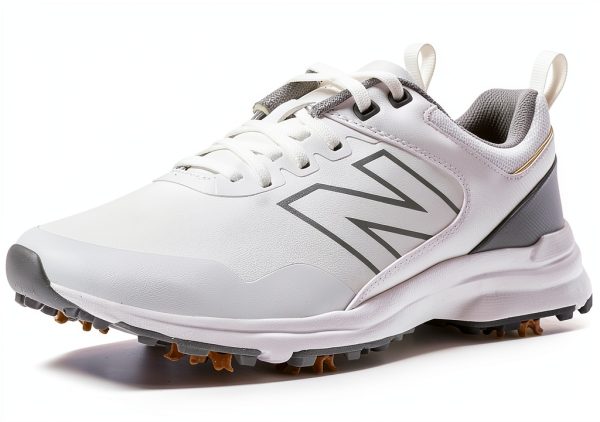 New Balance Women's Golf Shoes White Grey-0
