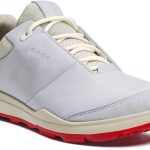 ECCO Women's Golf Shoes White Hibiscus YAK Leather-0