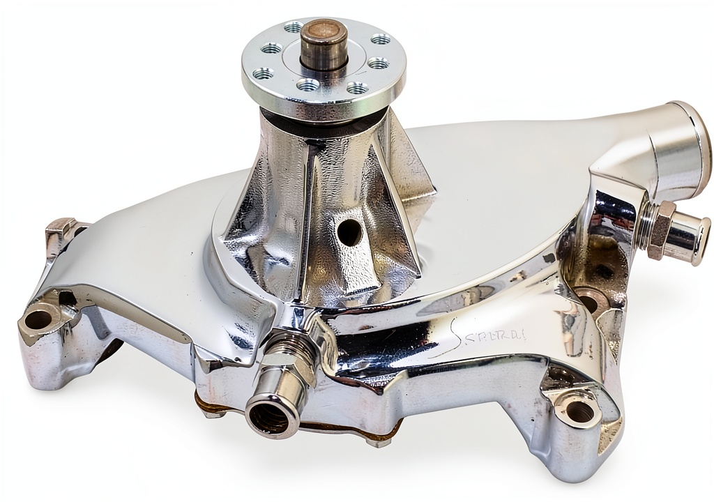 Tuff Stuff Aluminum Engine Water Pump for Vehicles