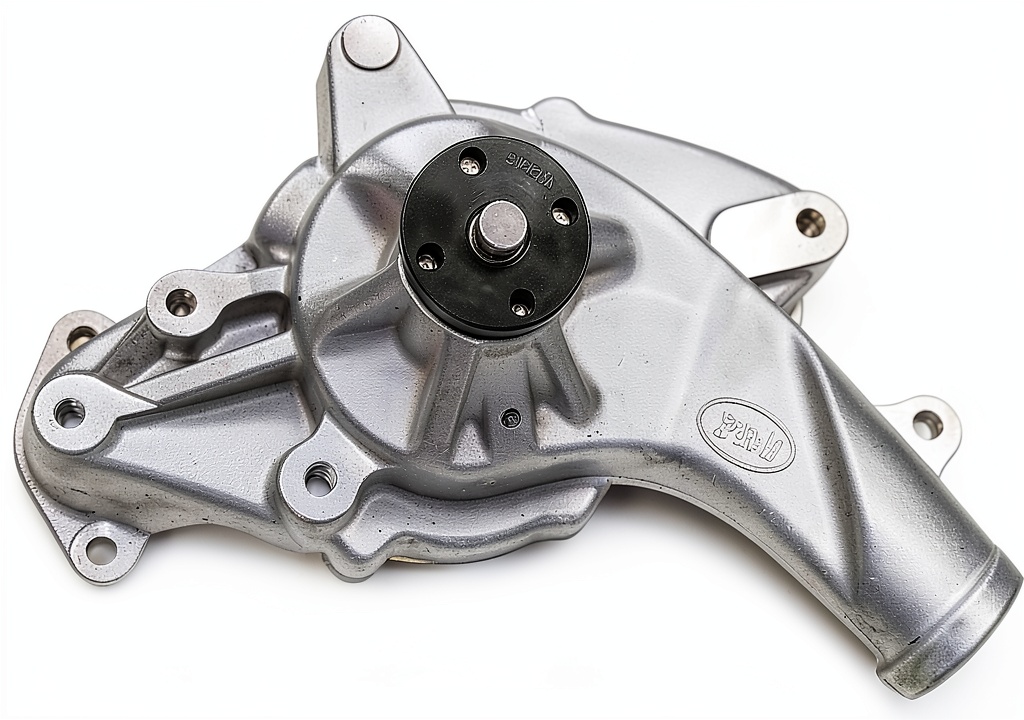 PRW water pump installed in a heavy‑duty truck cooling system