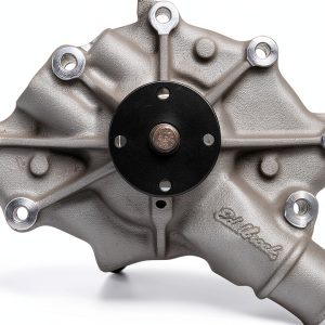 Edelbrock 8045 Aluminum Water Pump with ¾ Roller Bearings Heavy Duty-0