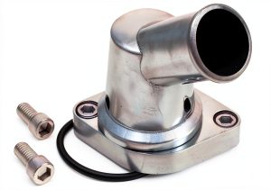 Spectre Water Neck Deck Mount Aluminum Pump Handle Polished Silver-0