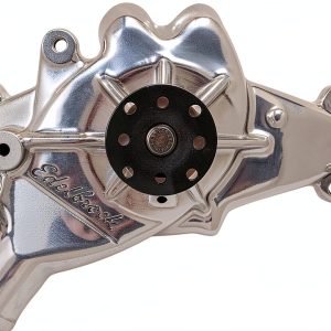 Edelbrock Aluminum Long Style Water Pump 5/8 Pilot Shaft Heavy Duty-0