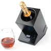 MegaChef Wine Chiller Electric, Single Bottle, Black, 25oz-1