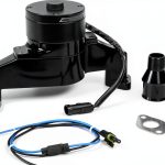Proform 68230BK Black Electric Water Pump for GM Big Block Aluminum-0