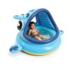 JOYIN Inflatable Shade Kiddie Pool,Whale Baby Pool Tent, Infant Swimming Pool for Kids （54" x 56" x 28"）,Blow Up Toddler Pool for Swim Party Toys Summer Water Beach Fun-2