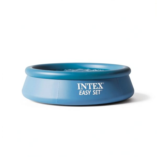 Intex 28120EH Easy Set Inflatable Swimming Pool: 10ft x 30in – Puncture-Resistant Material – Quick Inflation – 1018 Gallon Capacity – 23in Water Depth-1