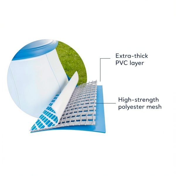 Intex 28120EH Easy Set Inflatable Swimming Pool: 10ft x 30in – Puncture-Resistant Material – Quick Inflation – 1018 Gallon Capacity – 23in Water Depth-3