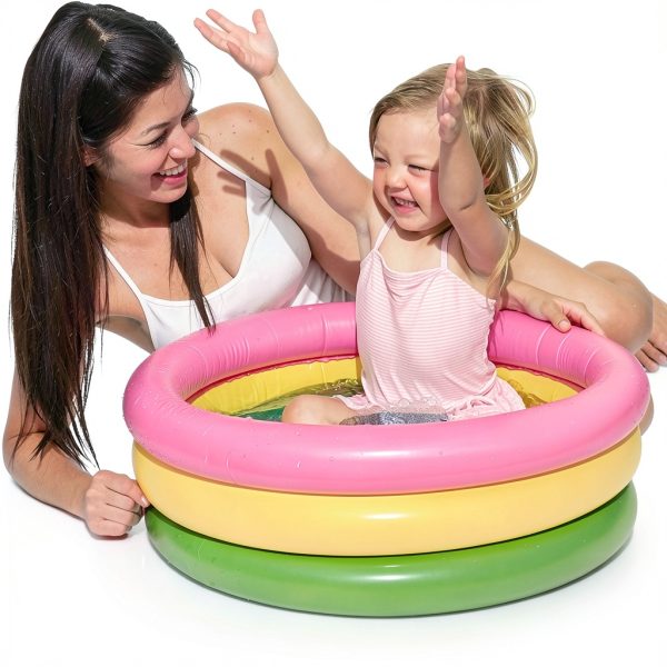 Intex Sunset Glow 57402NP Baby Pool 3 Ring Diameter 61 x 22 cm-4