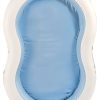Intex 8.5ft x 5.25ft x 18in Swim Center Paradise Seaside Inflatable Kiddie Pool with Drain Plug for Quick and Easy Clean Up-2