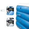 Inflatable Swimming Pool, 71” x 51” x 28” Full-Sized Blow Up Pool, Kids Family Pool for Summer Water Party, BPA-Free Above Ground Blow Up Kiddie Pool Ball/Sand Pit, Outdoor, Garden, Backyard-2