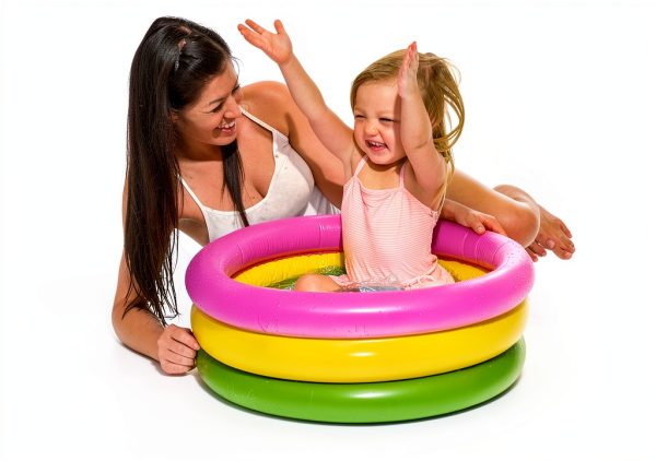 Intex Sunset Glow 57402NP Baby Pool 3 Ring Diameter 61 x 22 cm-2