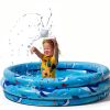 Inflatable Kiddie Pool for Toddlers, 48"X12" Round Plastic Blow Up Kids Swimming Pool, Outdoor Water Play, Ball Pit Toys for Kids Age 2 3 4 5, Summer Essential Baby Splash Pools with Cushioned Floor-4
