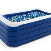 Inflatable Swimming Pool, 70x55x29 inch Inflatable Pool, Family Pool, Summer Water Party, Kids, Outdoor, Garden, Backyard (A 70x55x29in)-3