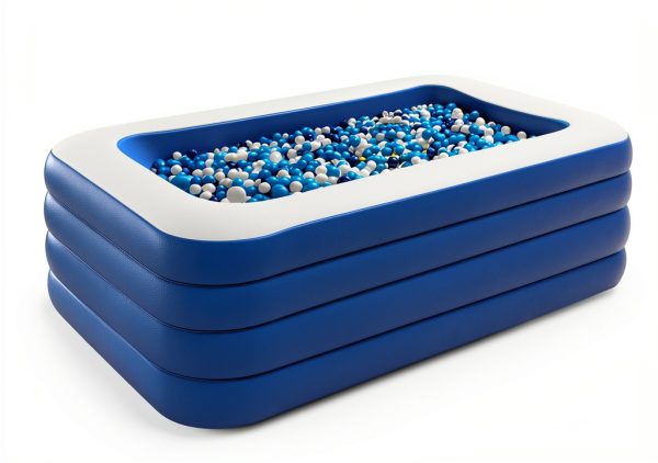 Inflatable Swimming Pool, 70x55x29 inch Inflatable Pool, Family Pool, Summer Water Party, Kids, Outdoor, Garden, Backyard (A 70x55x29in)-3