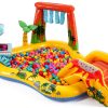 Intex Inflatable Dinosaur Play Center with Slide and Waterfall for-6