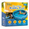 Inflatable Kiddie Pool for Toddlers, 48"X12" Round Plastic Blow Up Kids Swimming Pool, Outdoor Water Play, Ball Pit Toys for Kids Age 2 3 4 5, Summer Essential Baby Splash Pools with Cushioned Floor-7