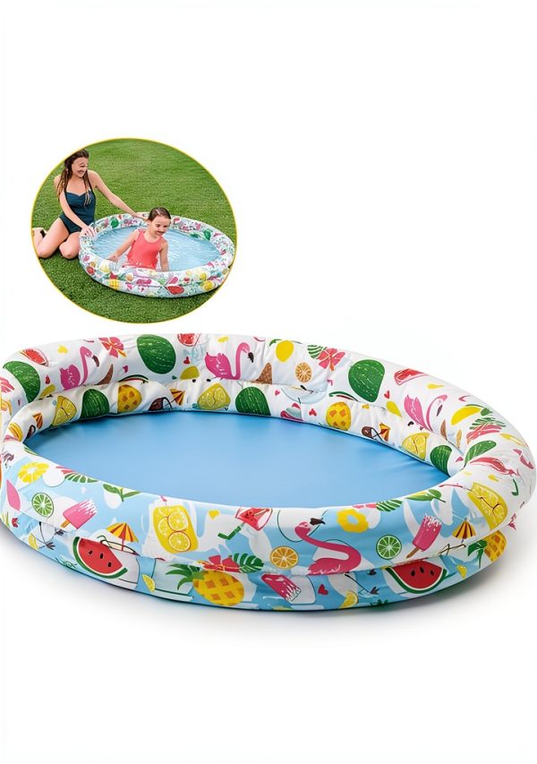 Intex Inflatable Stars Kiddie 2 Ring Circles Swimming Pool (48" X 10") [Assorted Styles]-4