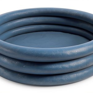 Intex Crystal Blue Inflatable Kiddie Pool 58in x 13in for Ages 2+-0